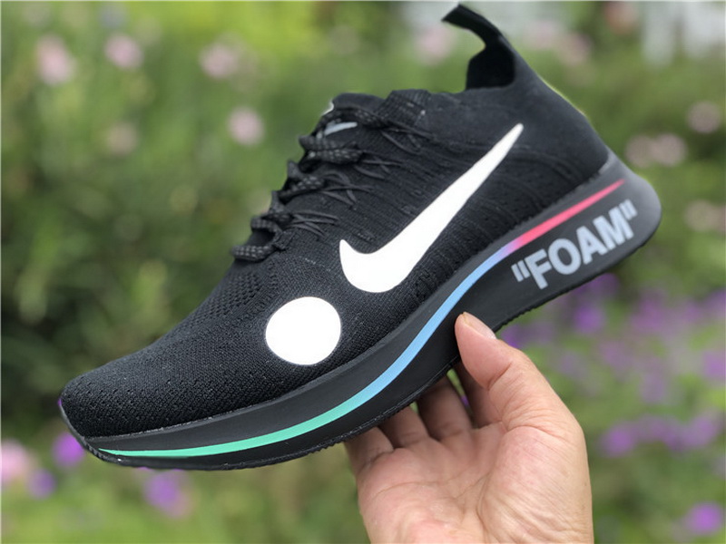 Off-White x Nike Zoom Fly Mercurial Flyknit Black(98% Authentic quality)